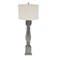 Mod Lighting and Decor Hudson Washed with Ivory Linen Shade 40"